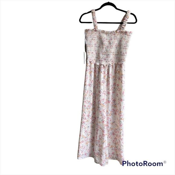 Ali & Jay Rose Bowl Floral Wide Leg Crop Jumpsuit NWT - Picture 3 of 7